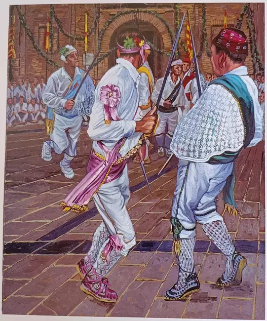 Huesca, 10 de agosto. Mañana de San Lorenzo; ¡Única!